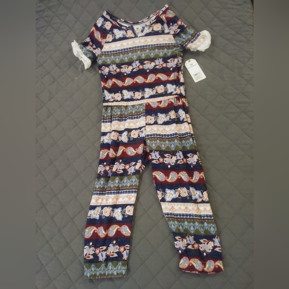 Colorful Patterned Jumpsuit